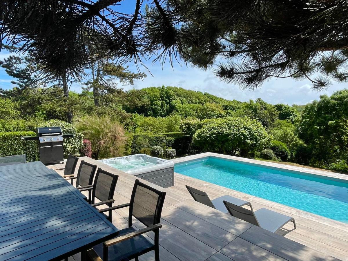 Superbe Maison Avec Piscine Et Jacuzzi Dans Les Dunes Ambleteuse Εξωτερικό φωτογραφία